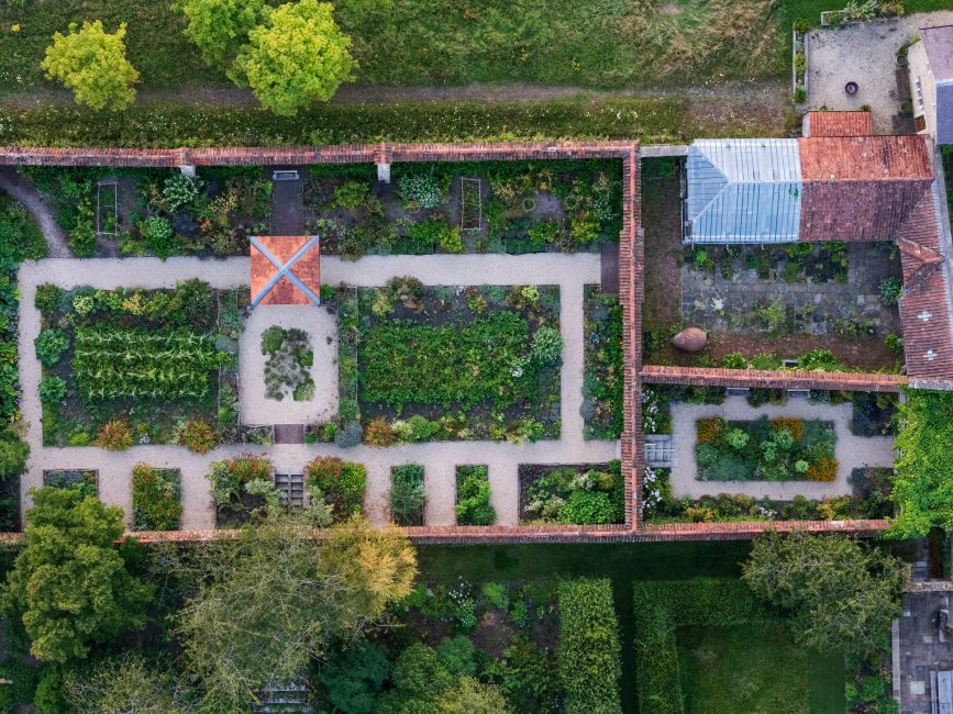 @jasoningram Edible Ornamental Walled Garden at 42 Acres
